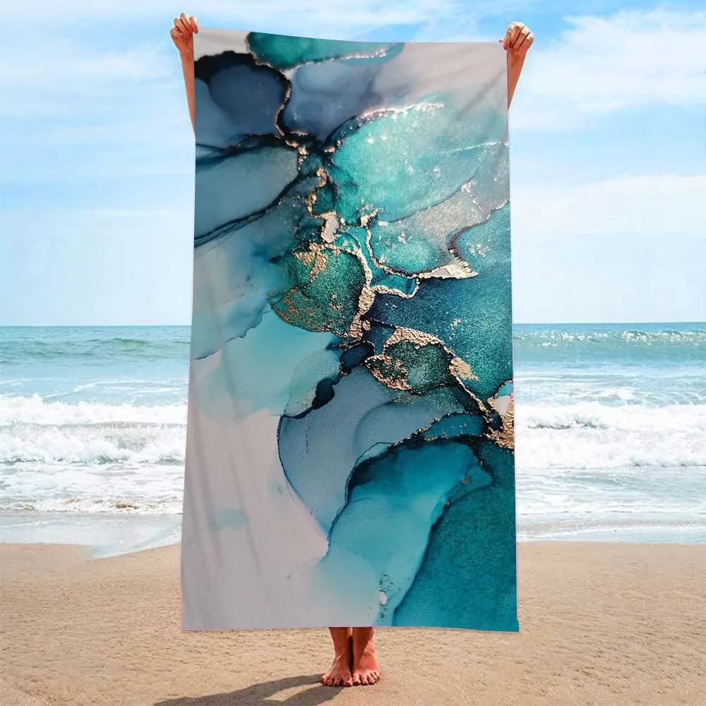 2023 Summer Boho Beach Towel Florid Women Microfiber Quick Dry Bath Towels Beach Cover Sand Free Portable Girl Pink Travel Towel