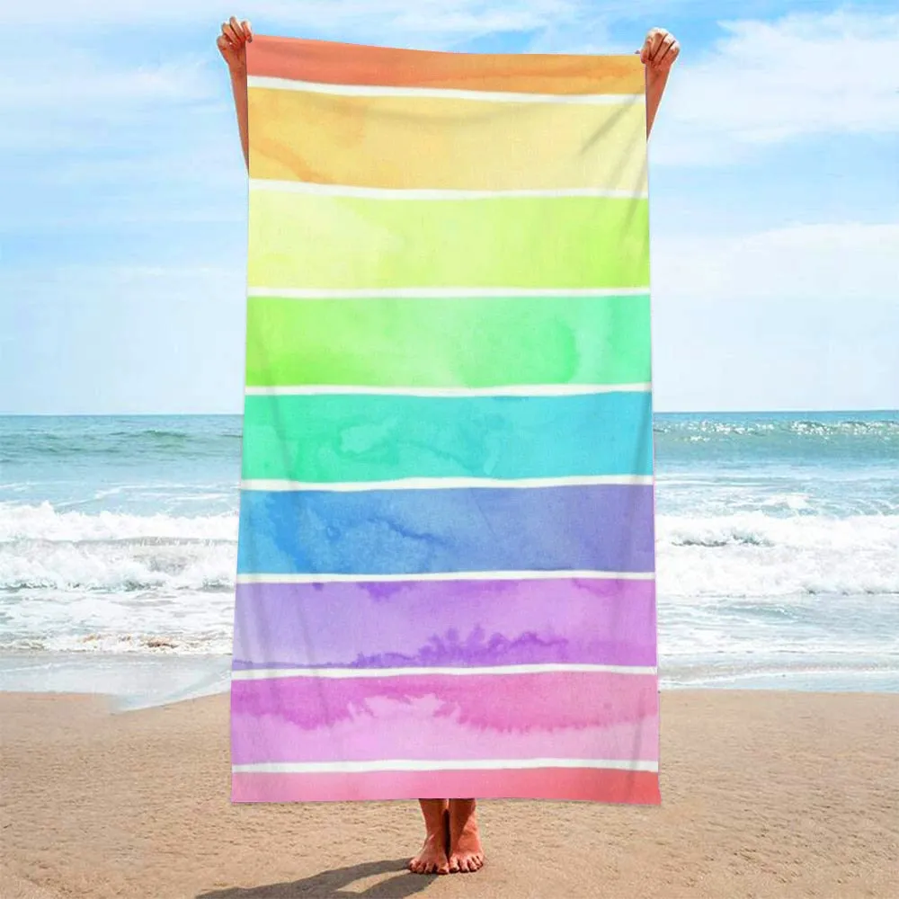 2023 Summer Boho Beach Towel Florid Women Microfiber Quick Dry Bath Towels Beach Cover Sand Free Portable Girl Pink Travel Towel