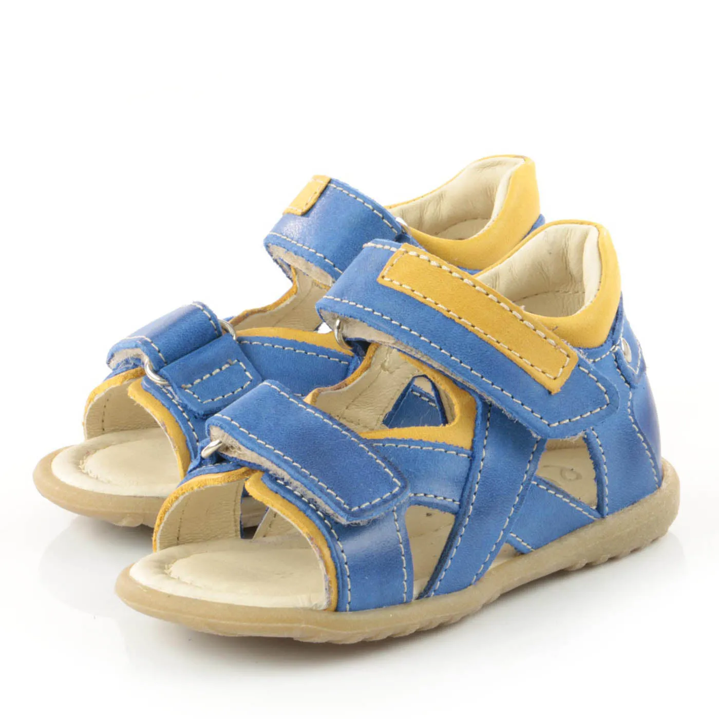 (2086-18) Emel Blue first Sandals