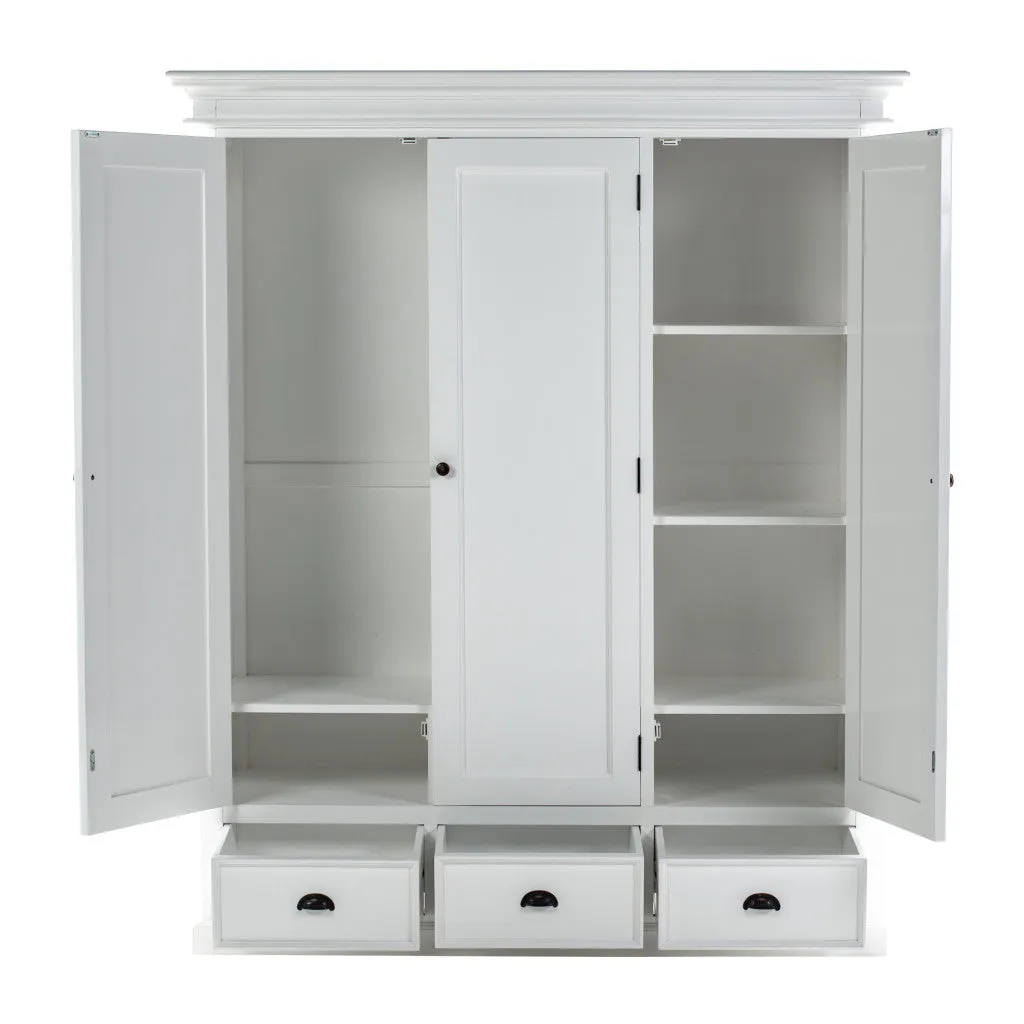 62 Off White Solid Wood Frame Standard Curio Cabinet With Six Shelves