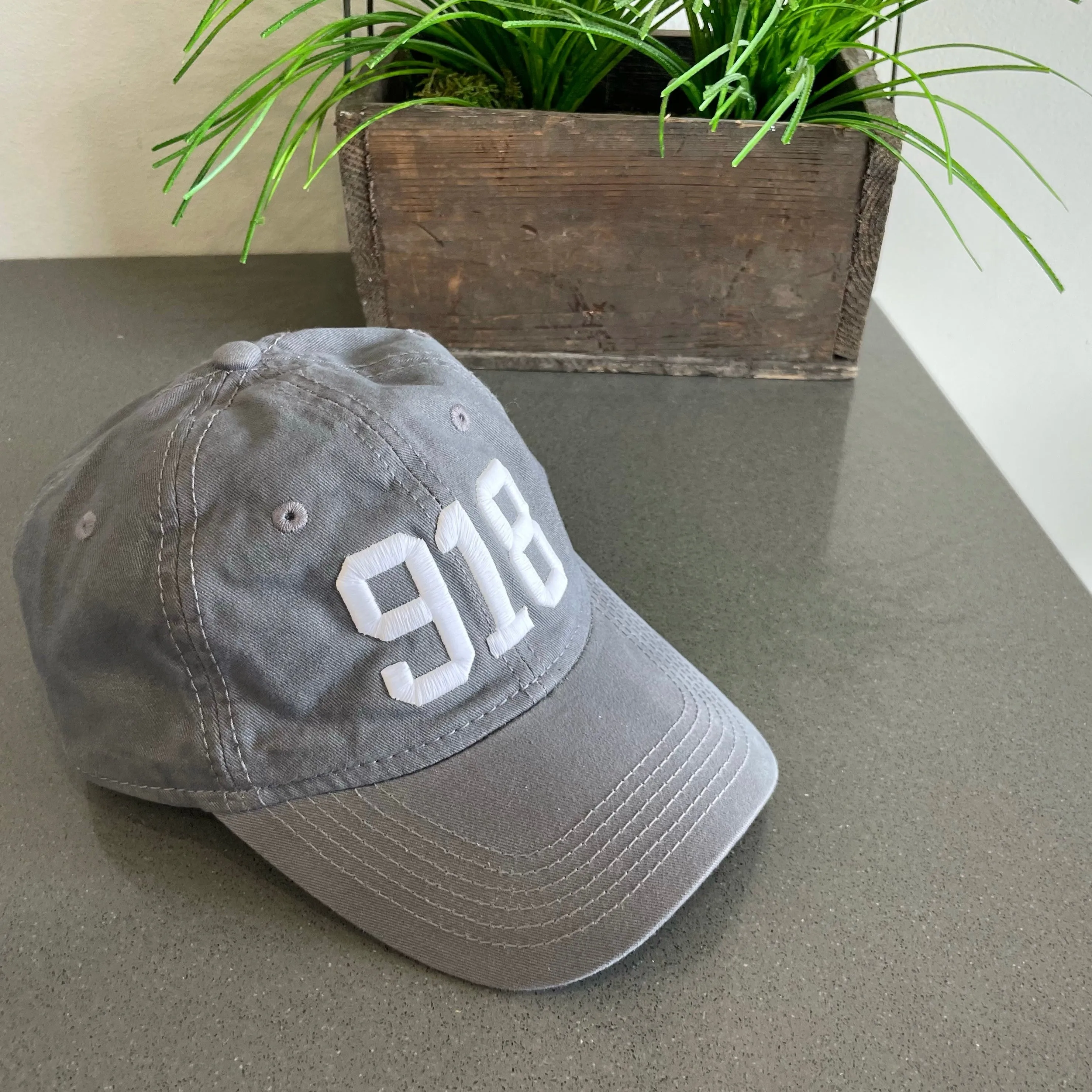 918 Cap Charcoal Gray