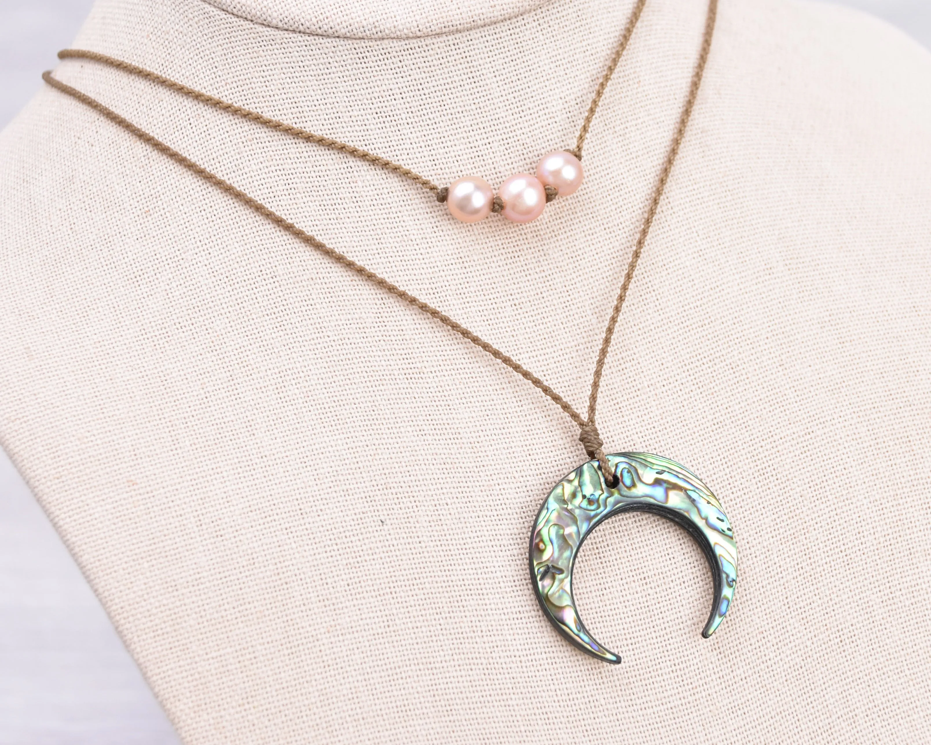 Abalone Sky - Necklace Stack (10% off)