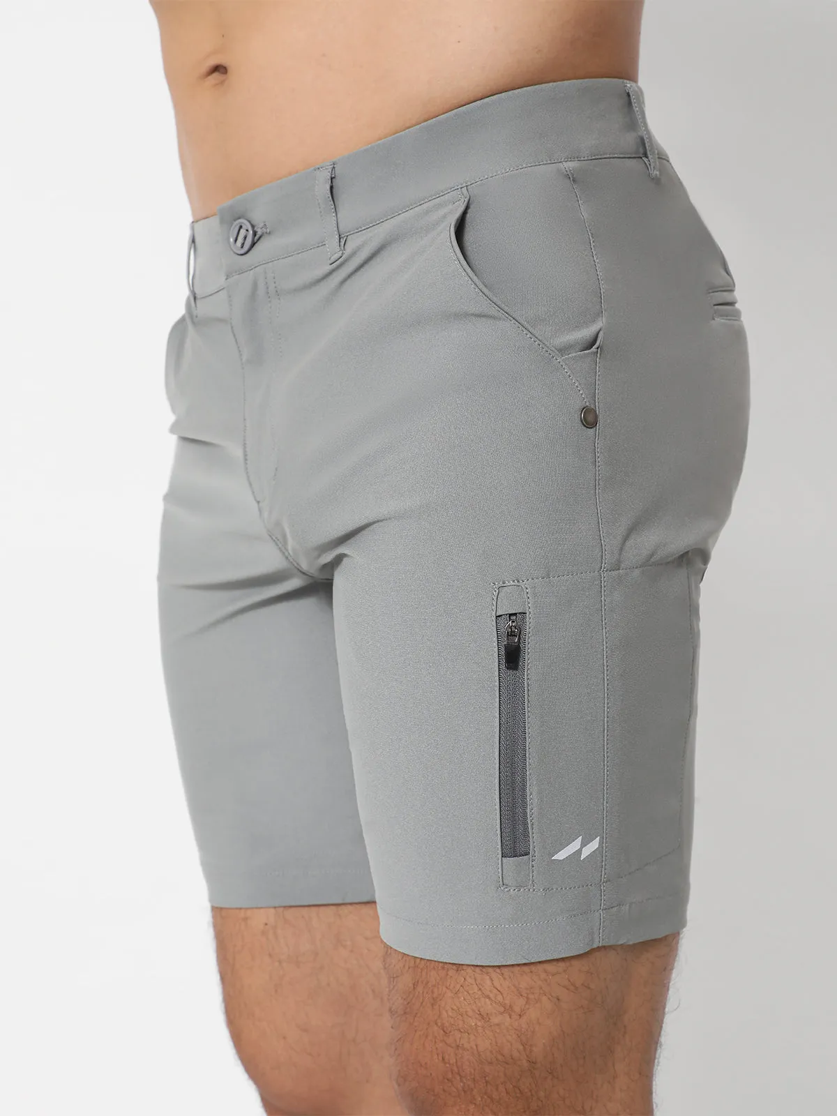 All Day Elite  Performance™ Chino Short Grey