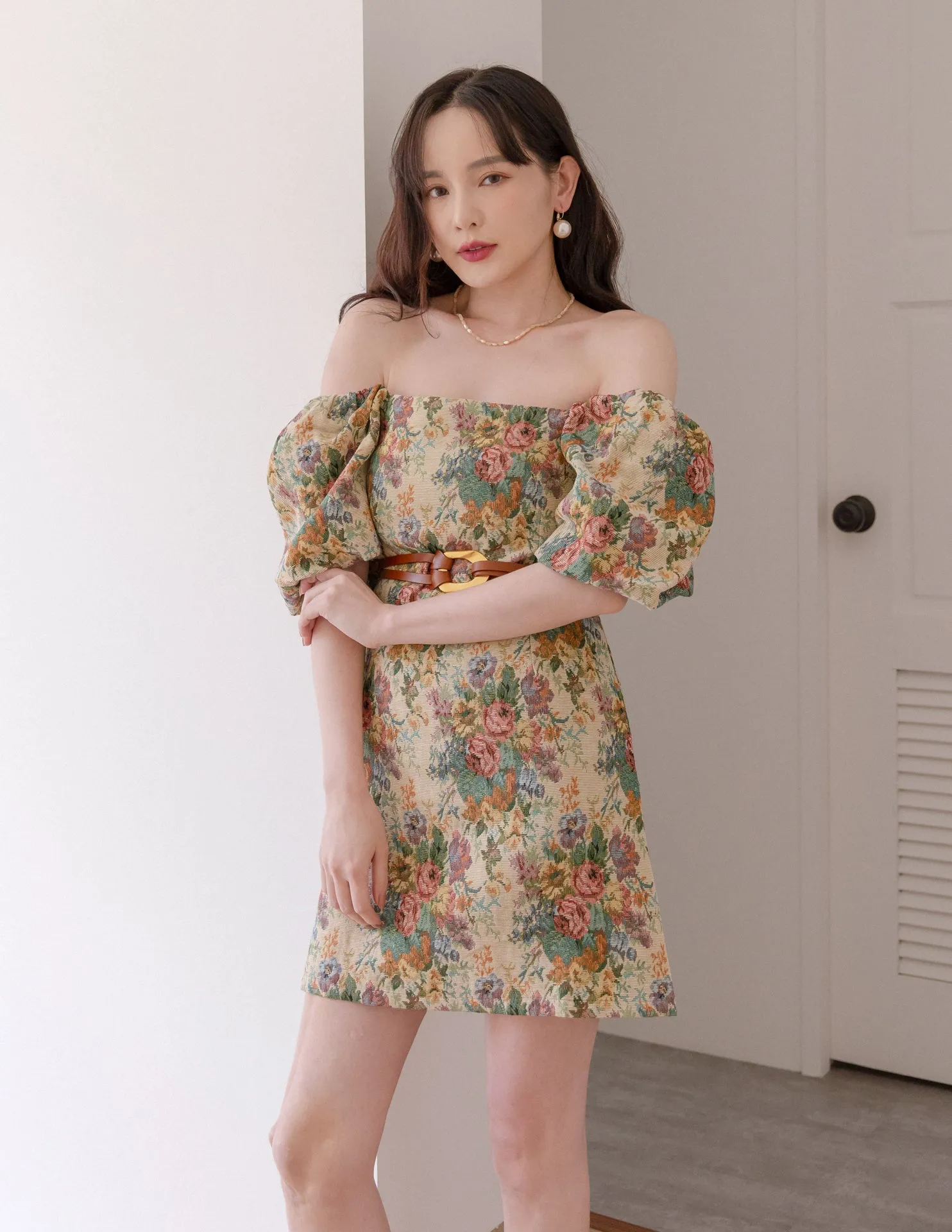 Arissa Dress in Vintage Floral