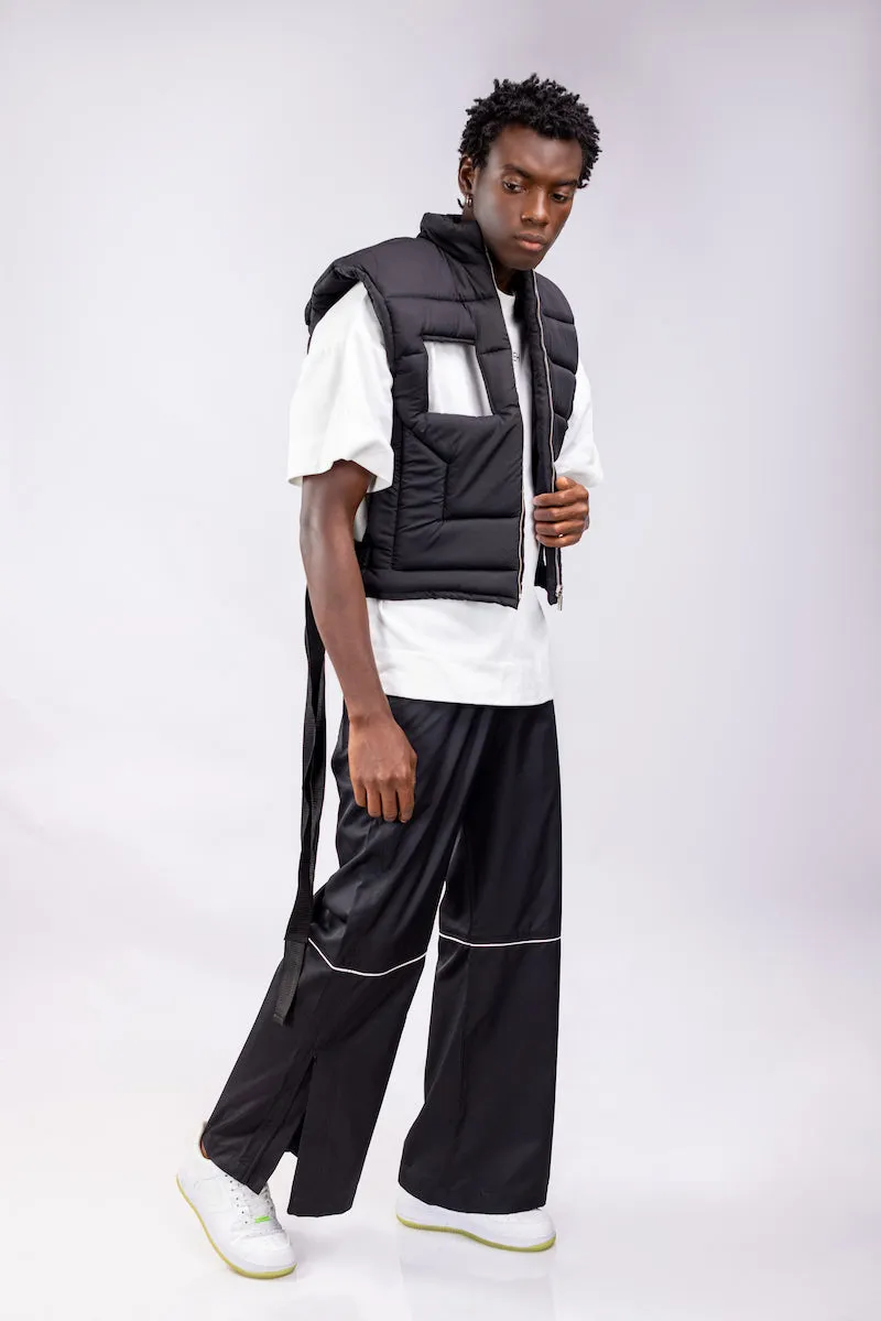 ATTO TETTEH Akwantuo Black Taffeta Pants