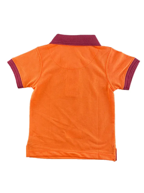 B432-Polo Shirt Orange