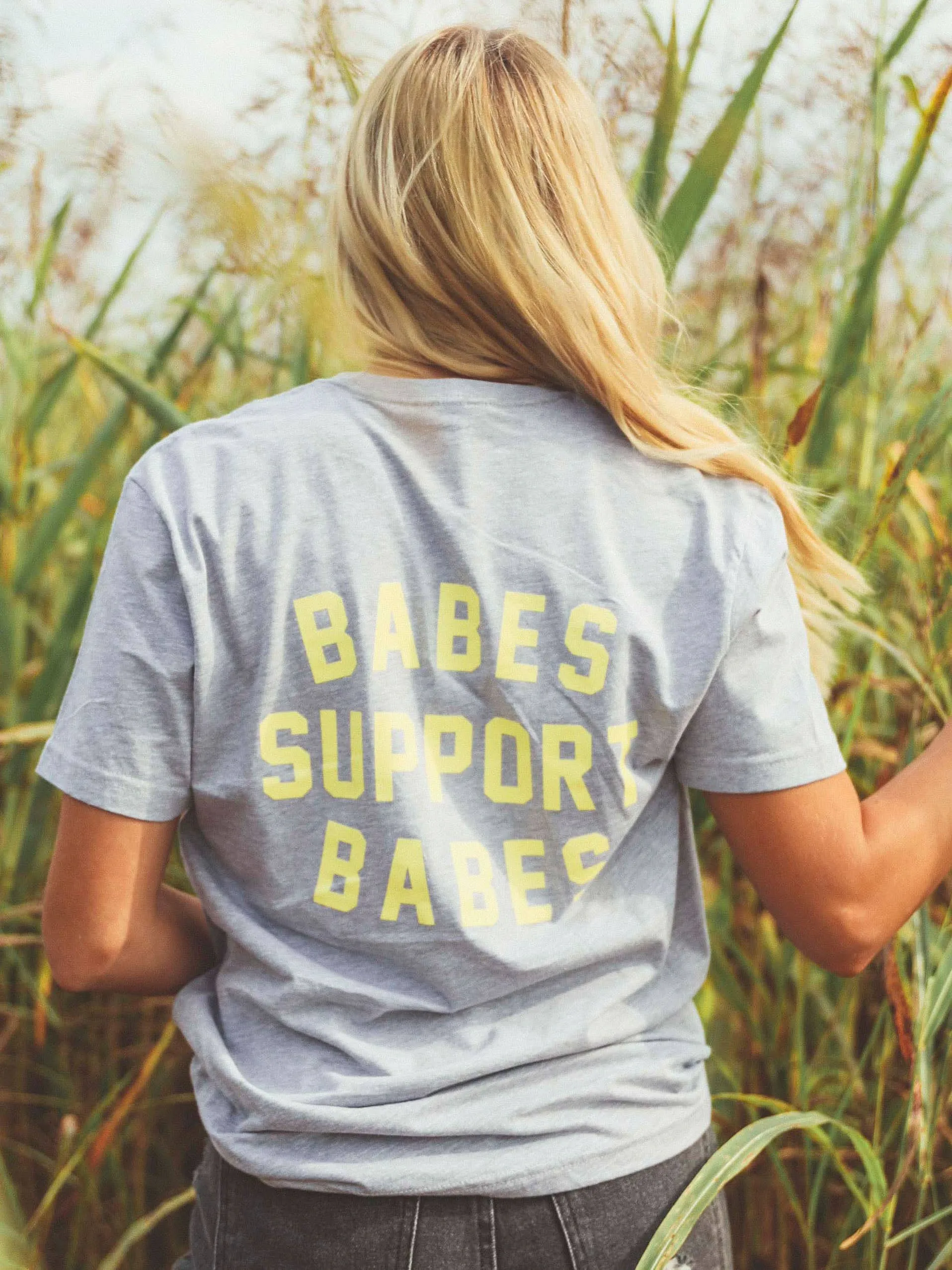 Babes Support Babes Pocket Tee