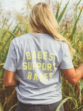 Babes Support Babes Pocket Tee