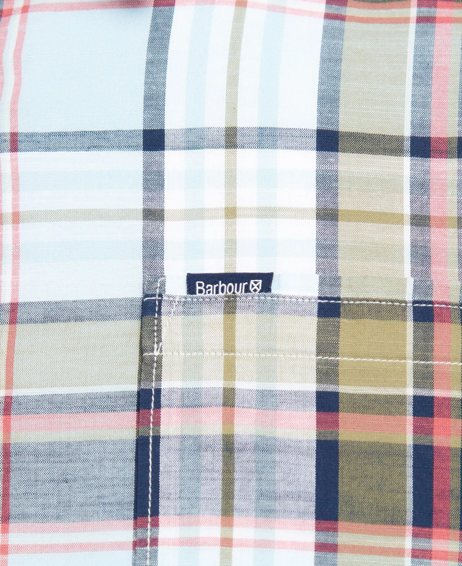 Barbour Mens Bruno Madras Check Shirt - Short Sleeved