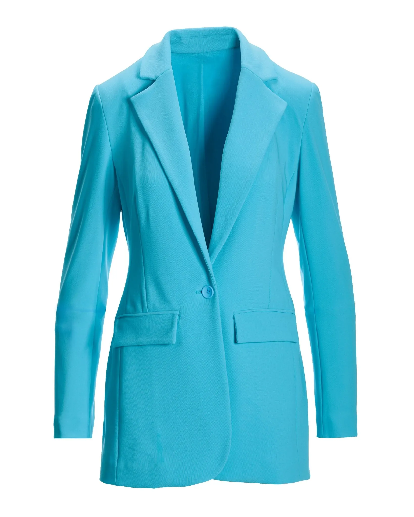 Beyond Travel Classic Boyfriend Blazer Blue Grotto