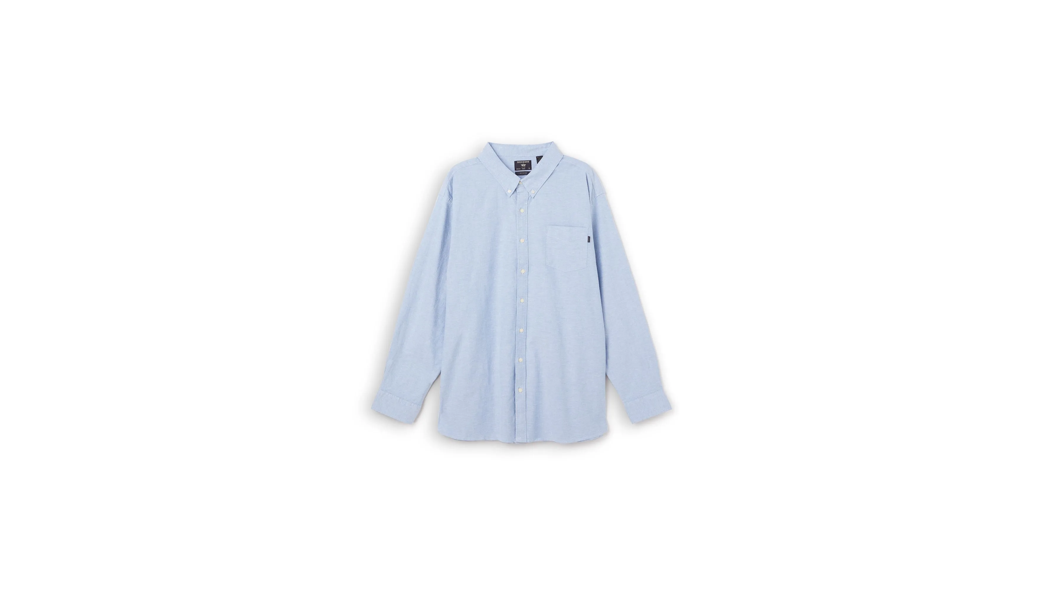 Big and Tall Button Collar Shirt