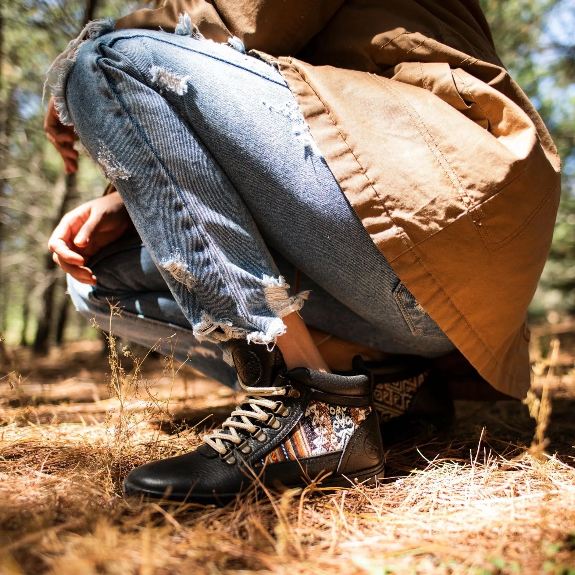 Black Barracuda Camping Boot