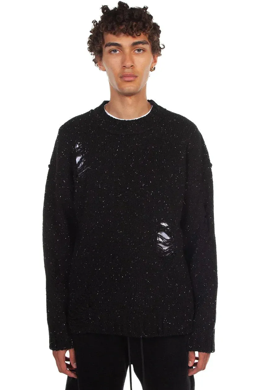 Black Wool Sweater