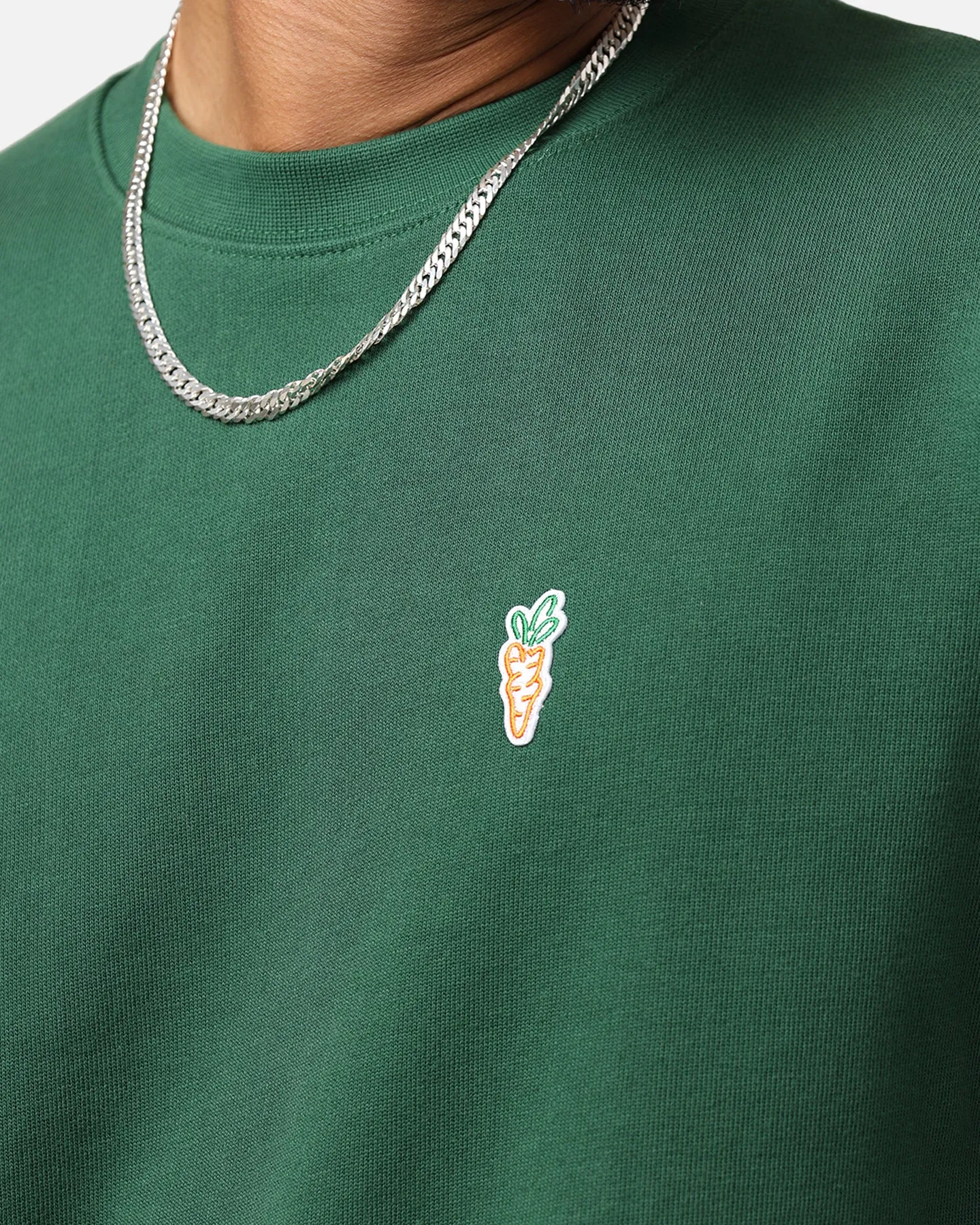 Carrots By Anwar Woodmark Crewneck Forest