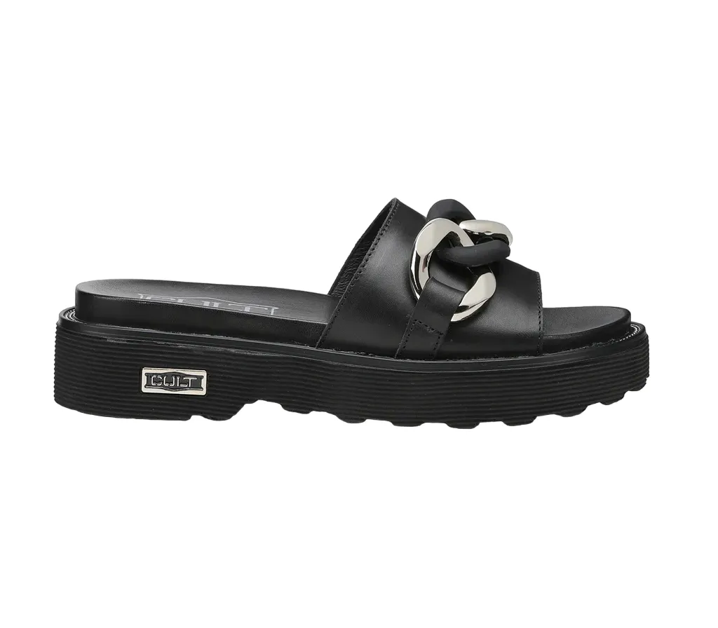 Cult Ziggy 3438 W Leather sandal CLW343800 black