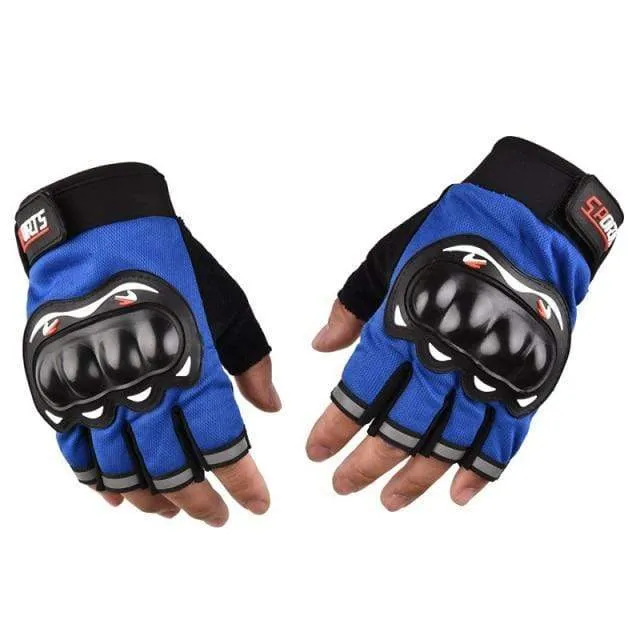 Cycling Bike Half Short Finger Gloves Shockproof Breathable MTB Road Bicycle Gloves Men Women Sports Cycling Equipment