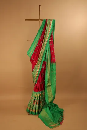 Designer Patola pure silk handwoven saree