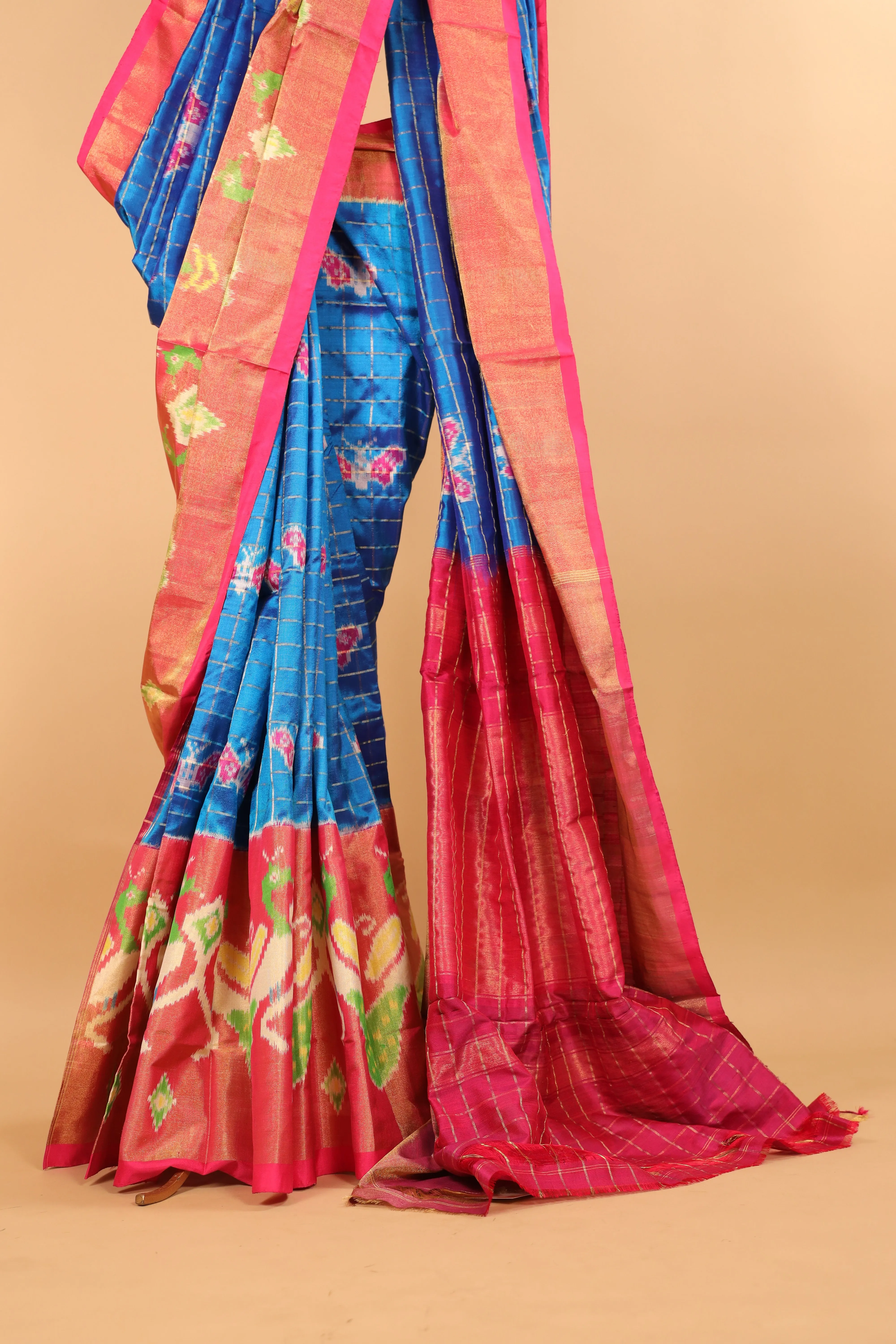 Designer Patola Pure Silk Handwoven Saree