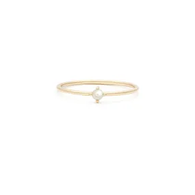 Element Ring | 14k Gold & Pearl