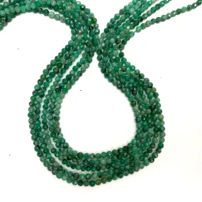 Emerald Columbia 3mm Faceted Rounds