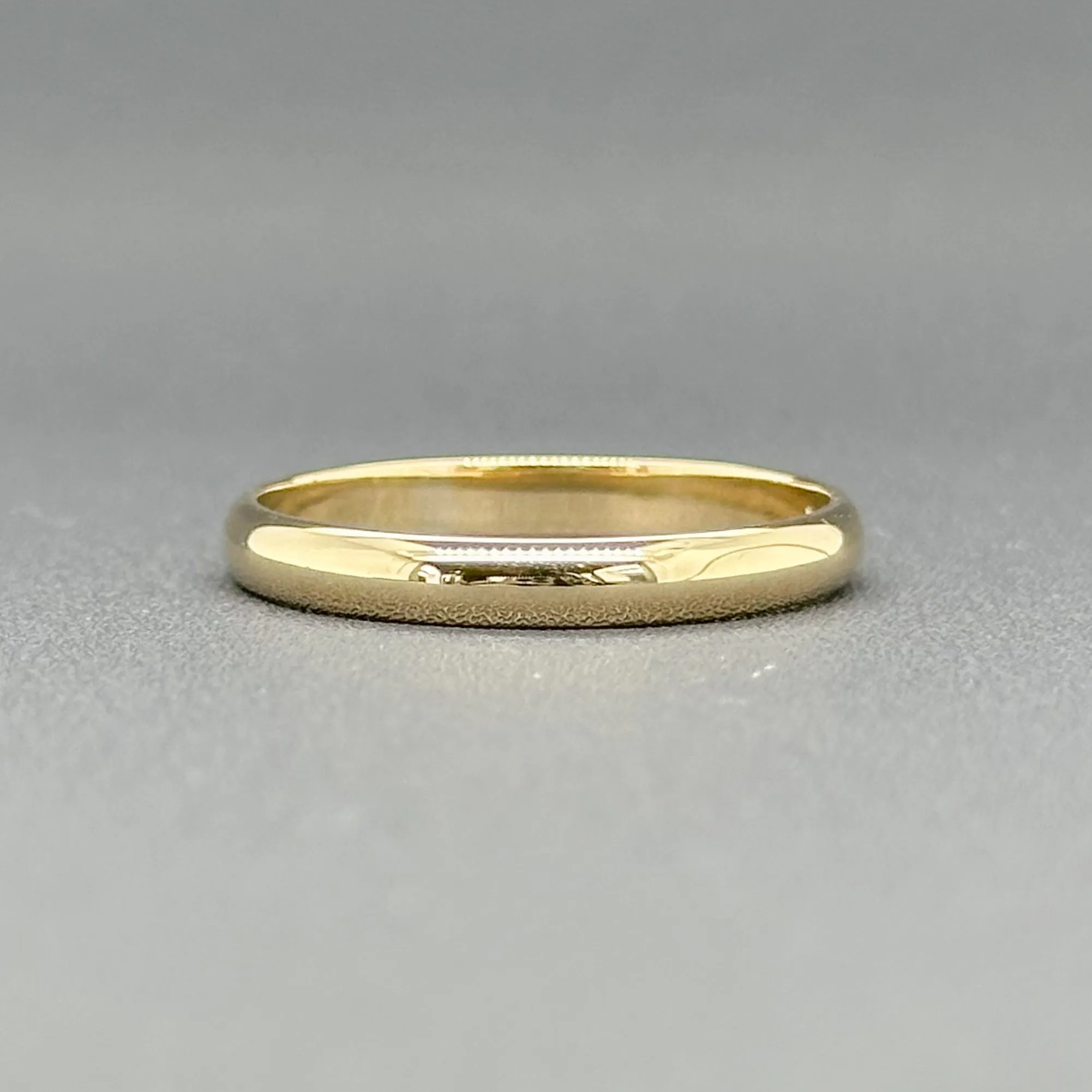 Estate 14K Y Gold 3.14mm Polished Wedding Band