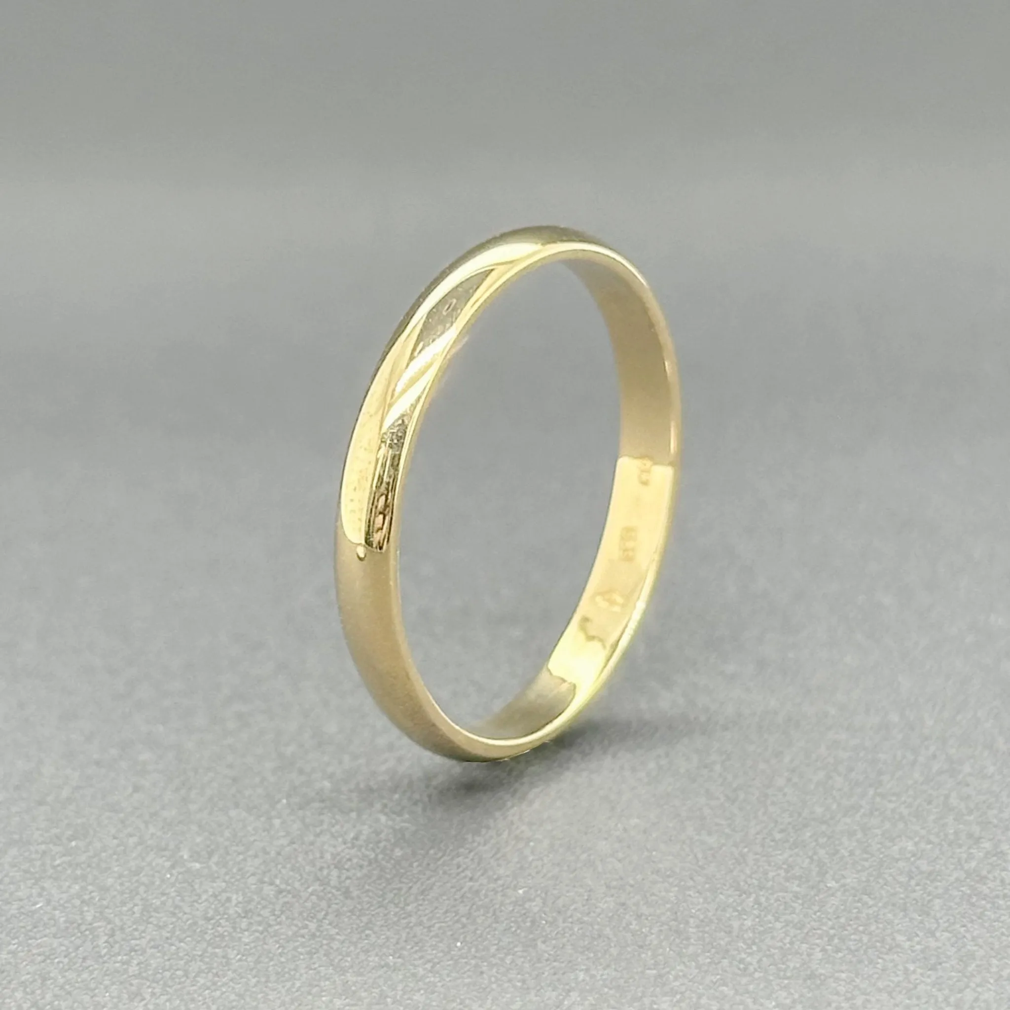 Estate 14K Y Gold 3.14mm Polished Wedding Band