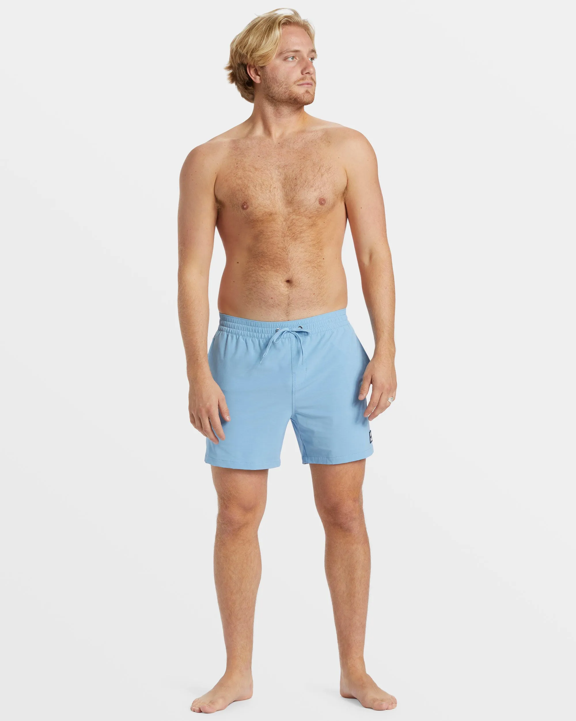 Every Other Day Layback 16 Swim Trunks - Blue Wash