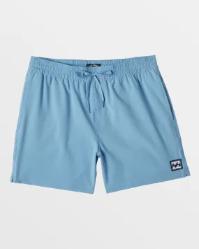 Every Other Day Layback 16 Swim Trunks - Blue Wash