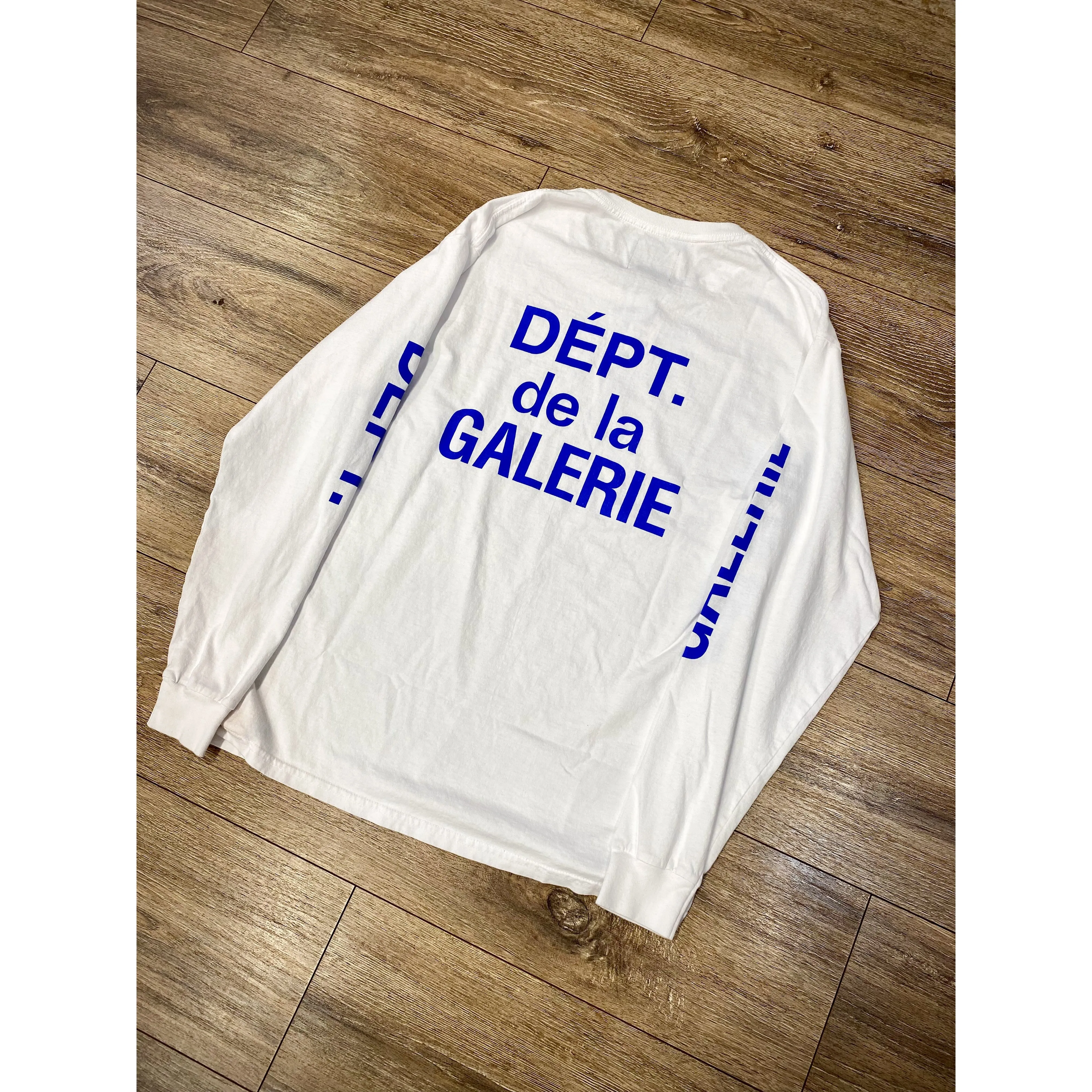 Gallery Dept. French Collector L/S Tee White Blue