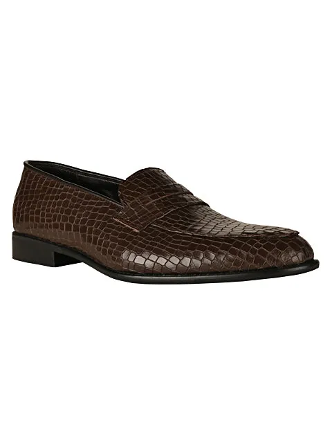 Hugo Brown Crocs For Men