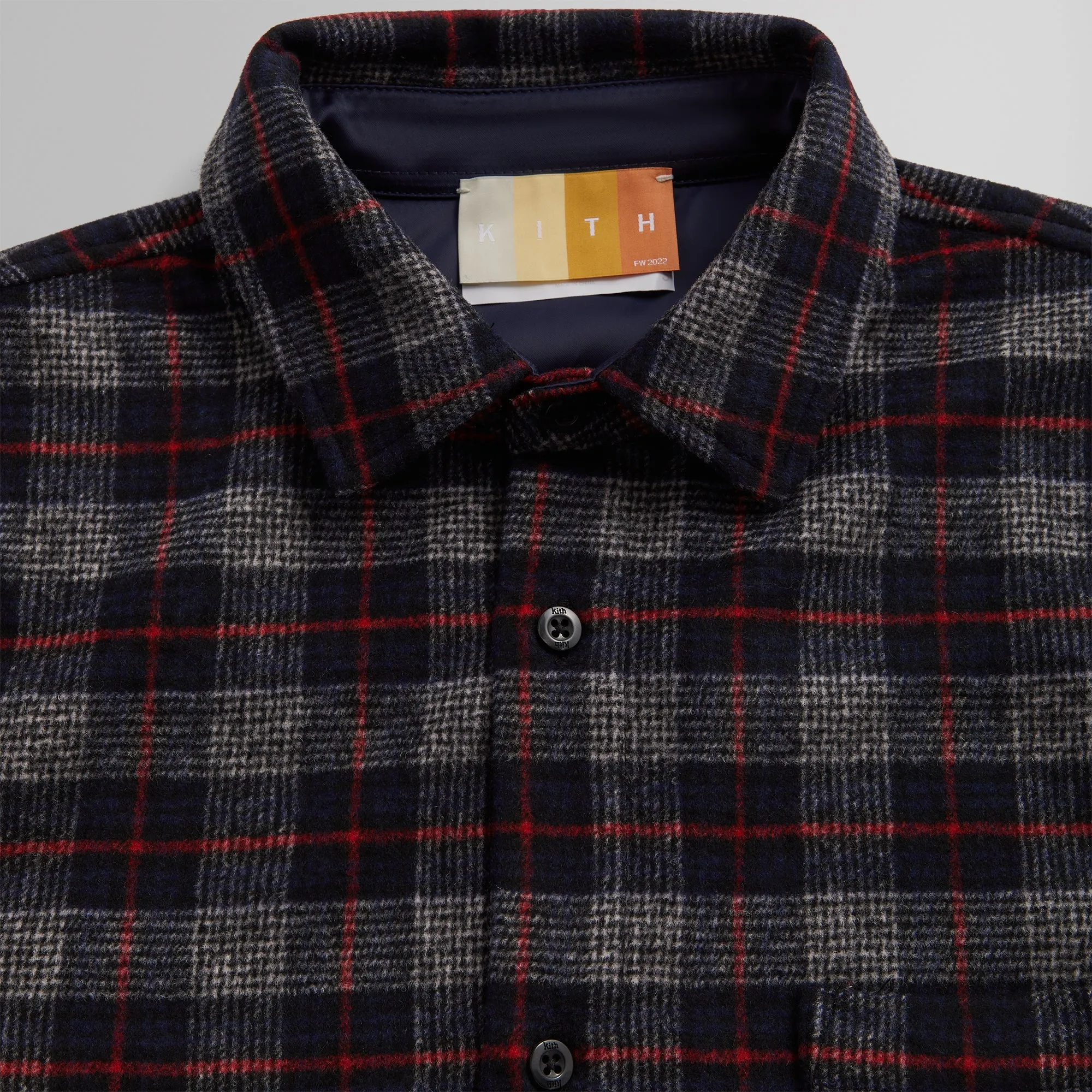 Kith Check Plaid Ginza - Black