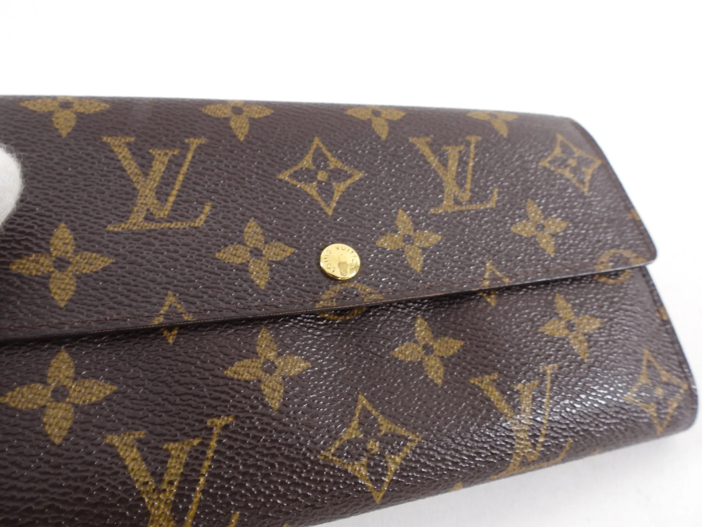 Louis Vuitton Vintage 2003 Monogram Snap Wallet