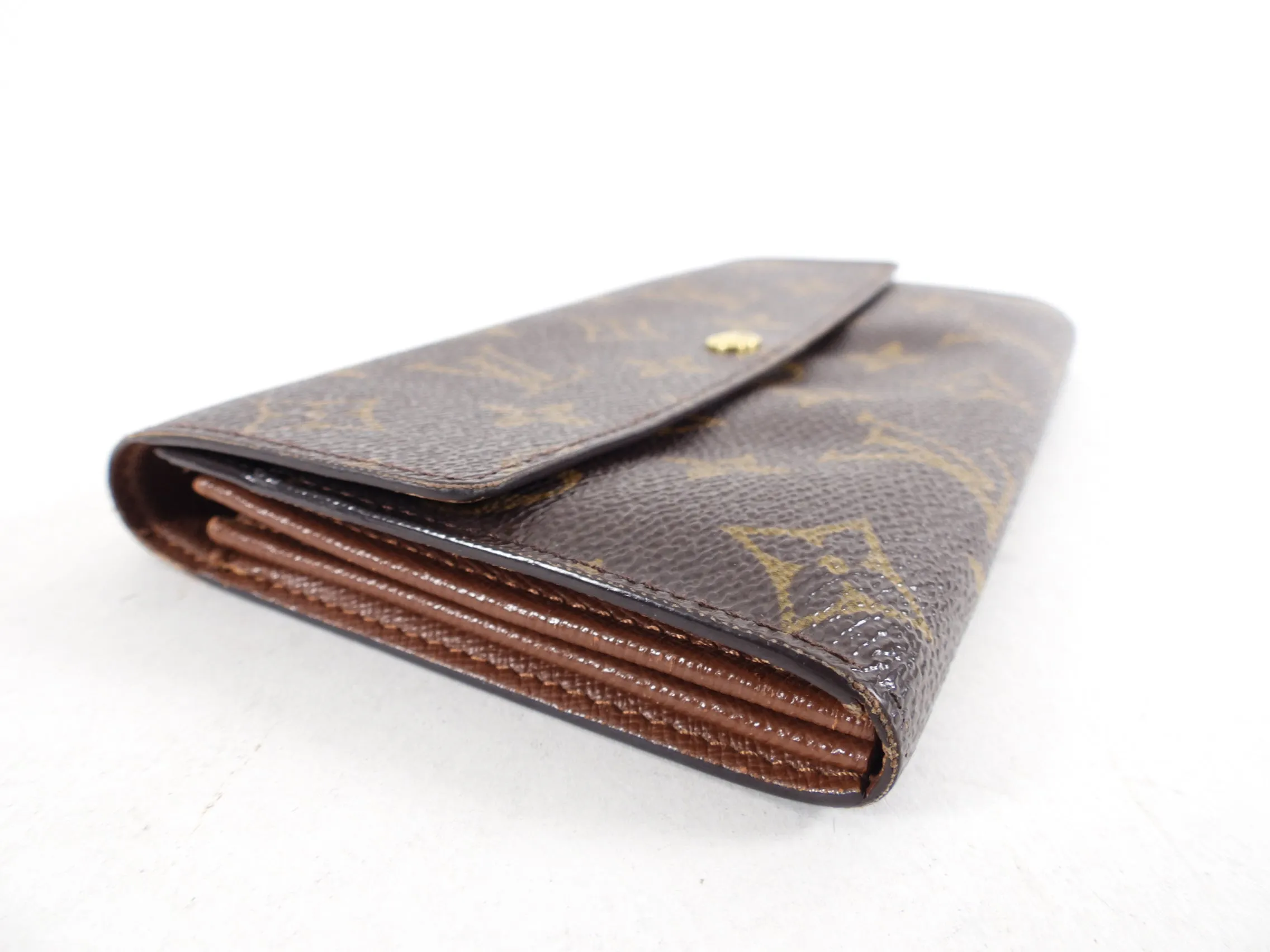 Louis Vuitton Vintage 2003 Monogram Snap Wallet