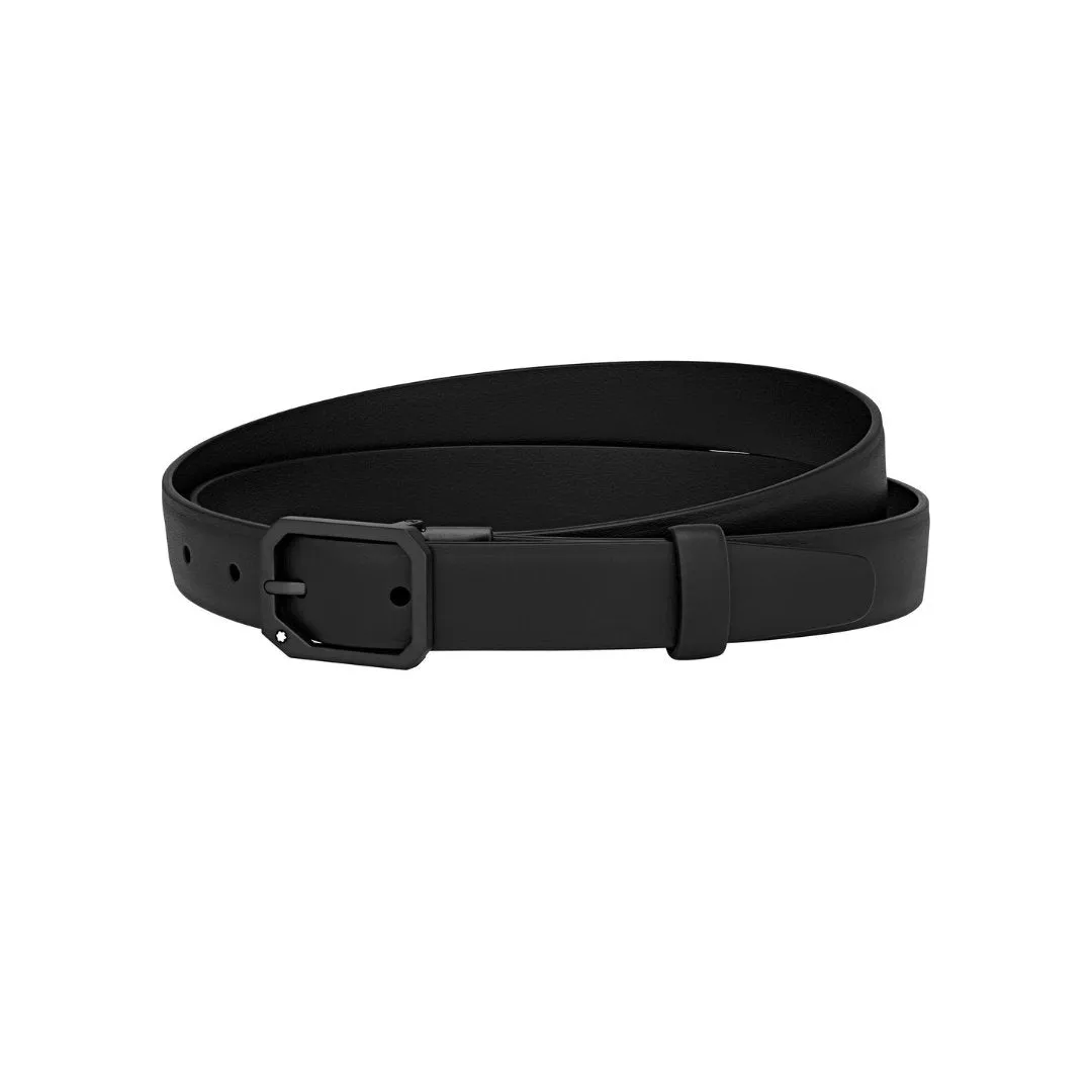 Montblanc Black cut-to-size casual belt