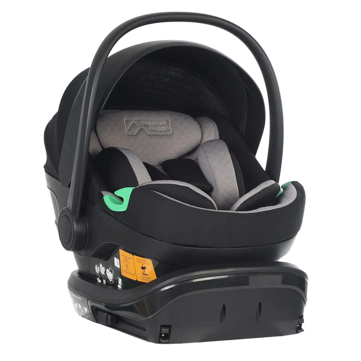 Mountain Buggy Protect i-Size Car Seat and Base - Black (2023)