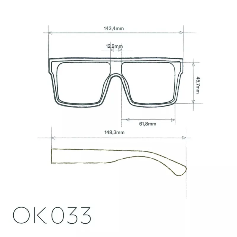 Okkia - TOKYO Sunglasses - Havana