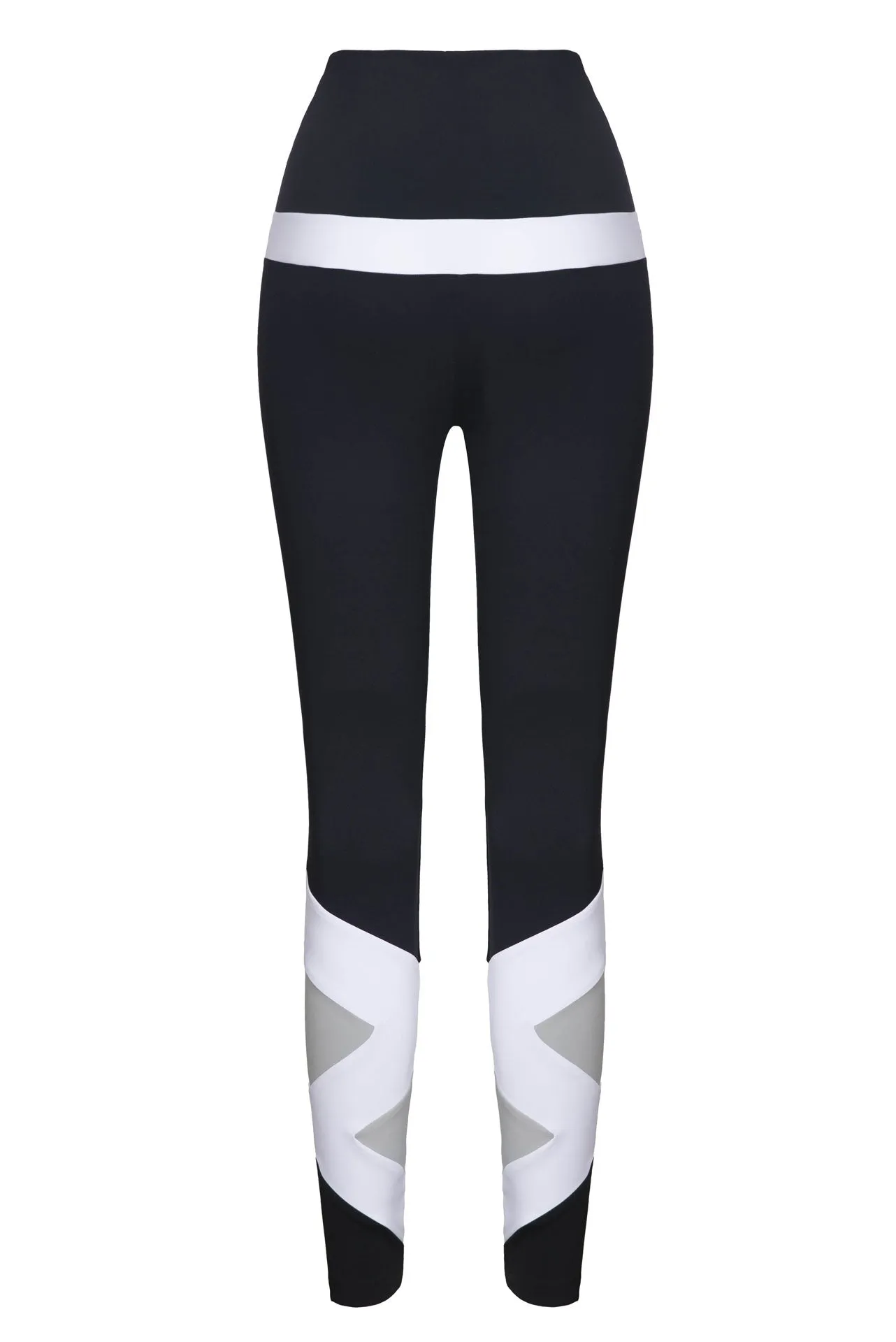 Olivia Legging Black / Polar / Chantilly