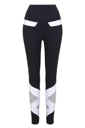 Olivia Legging Black / Polar / Chantilly