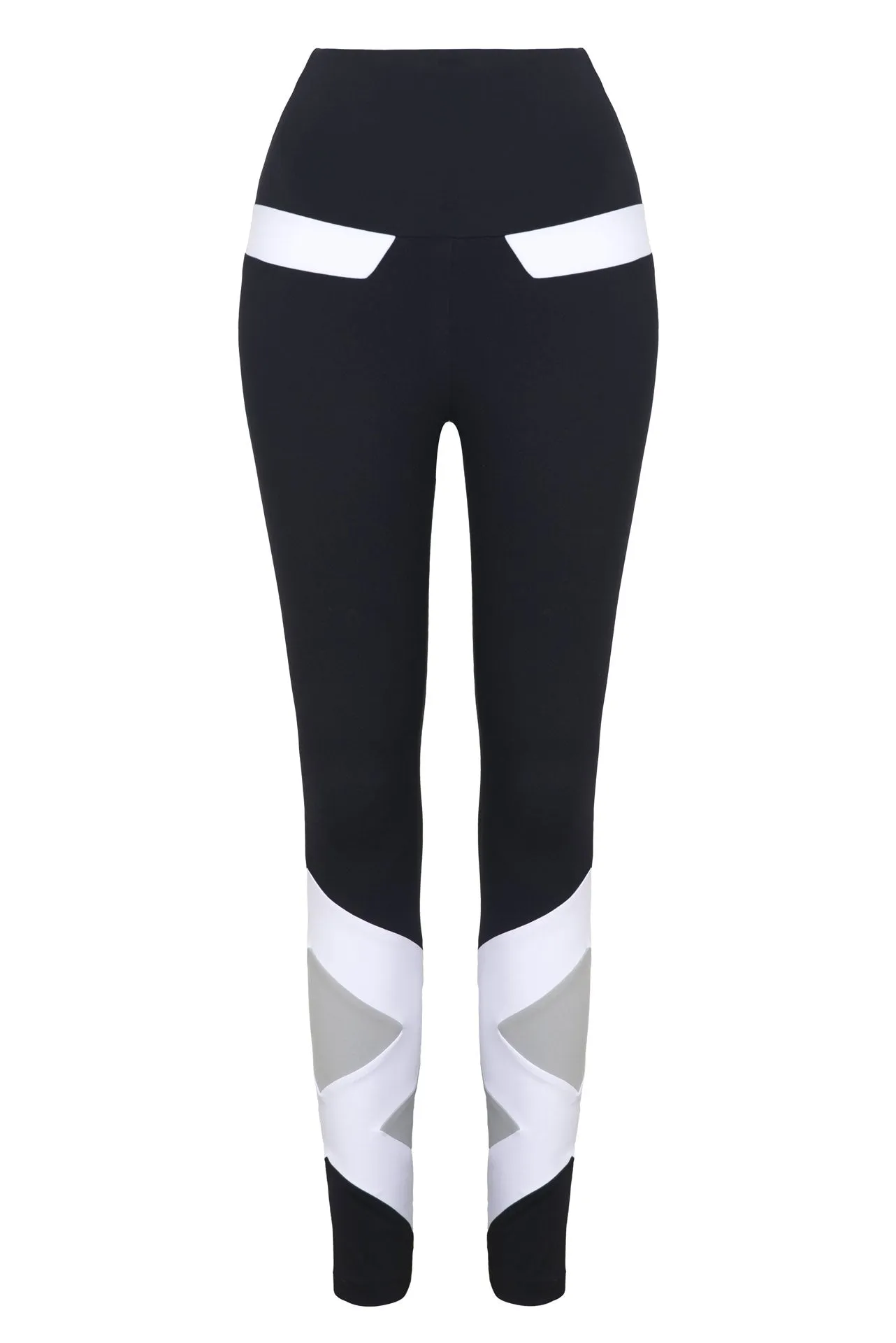 Olivia Legging Black / Polar / Chantilly