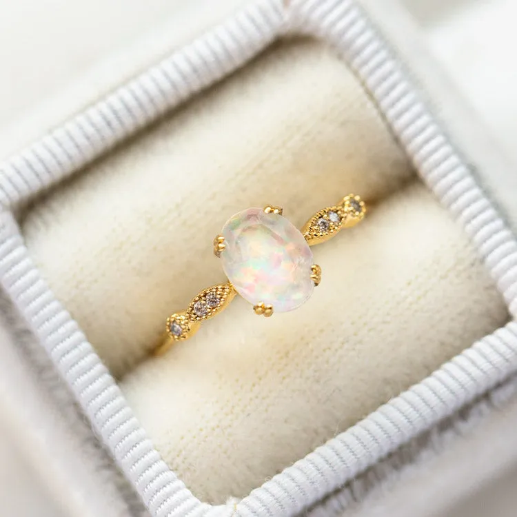 Opal Fire Ring