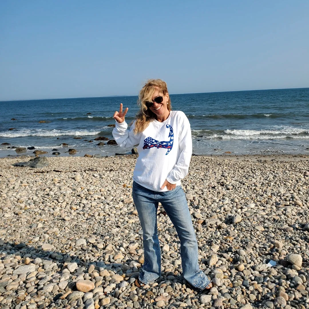 Patriotic Cape Mermaid Sweatshirt