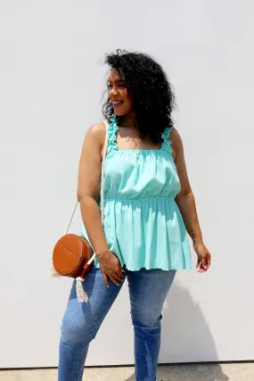 PLUS SIZE Alice Ruffle Tank Top