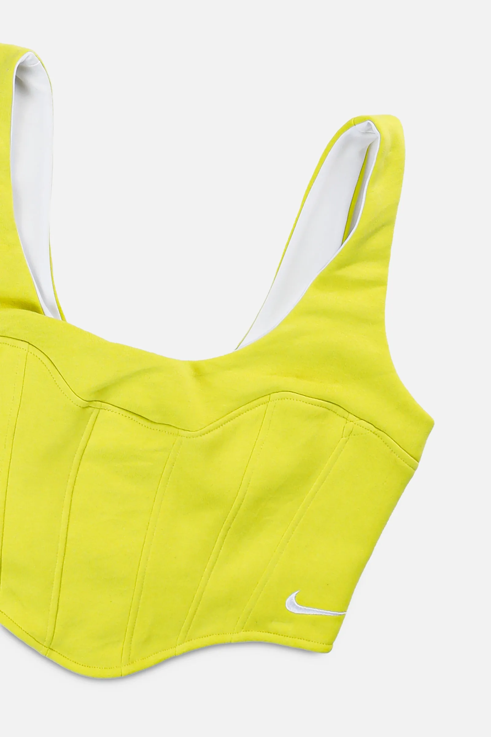 Rework Nike Sweatshirt Bustier - L