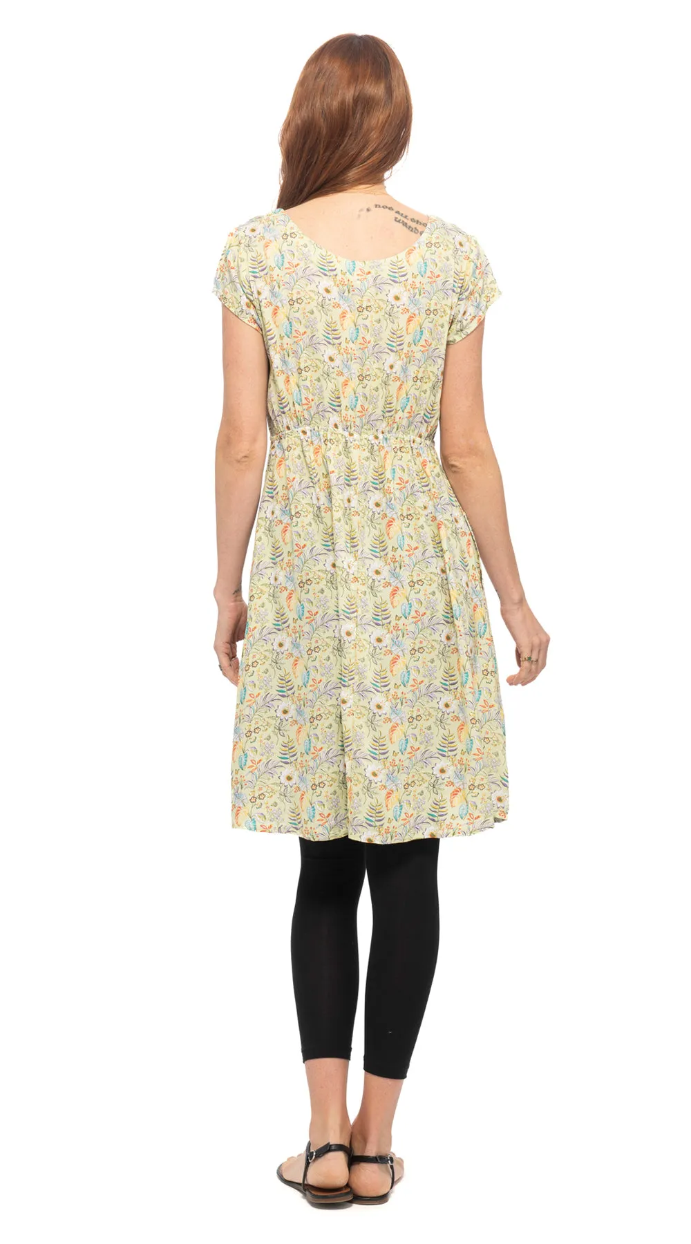 Robyn Dress - secret garden - rayon