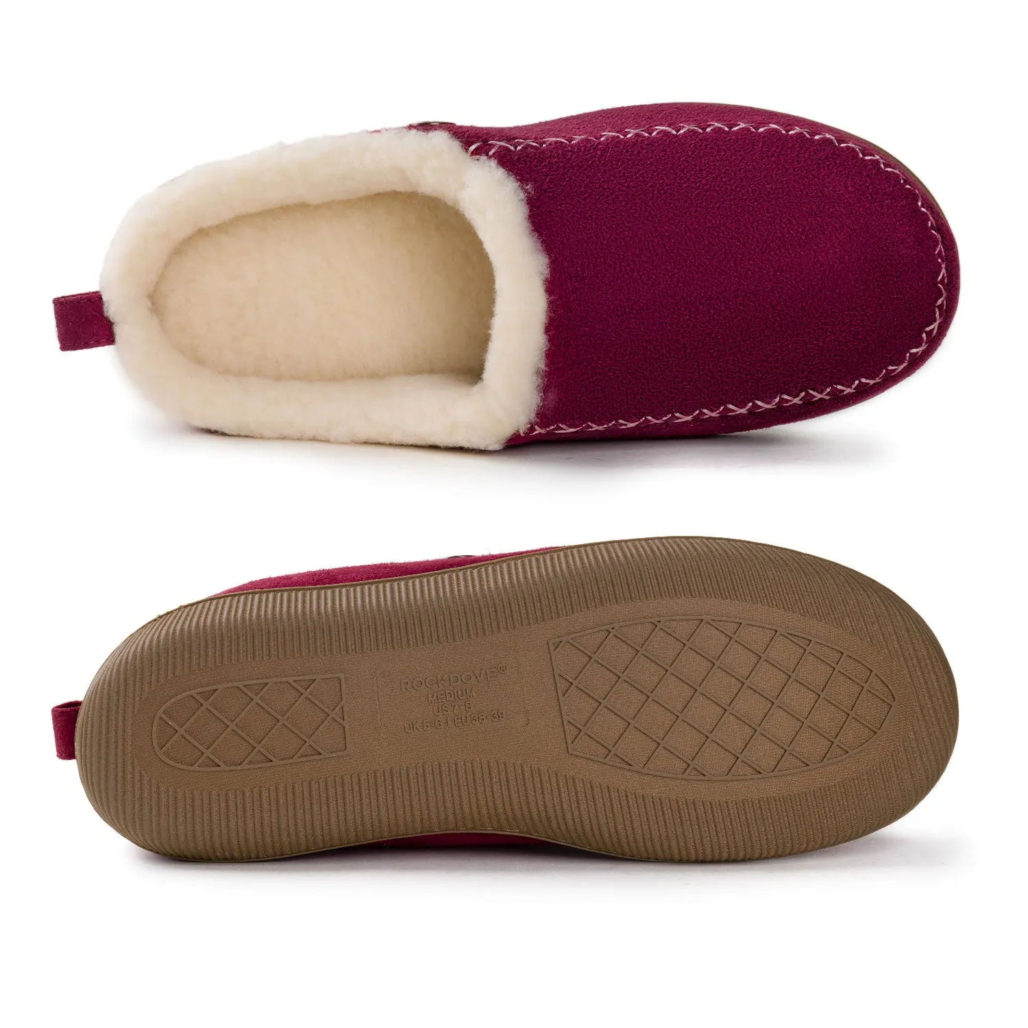 RockDove Women's Dakota Faux Shearling Lined Slip-On