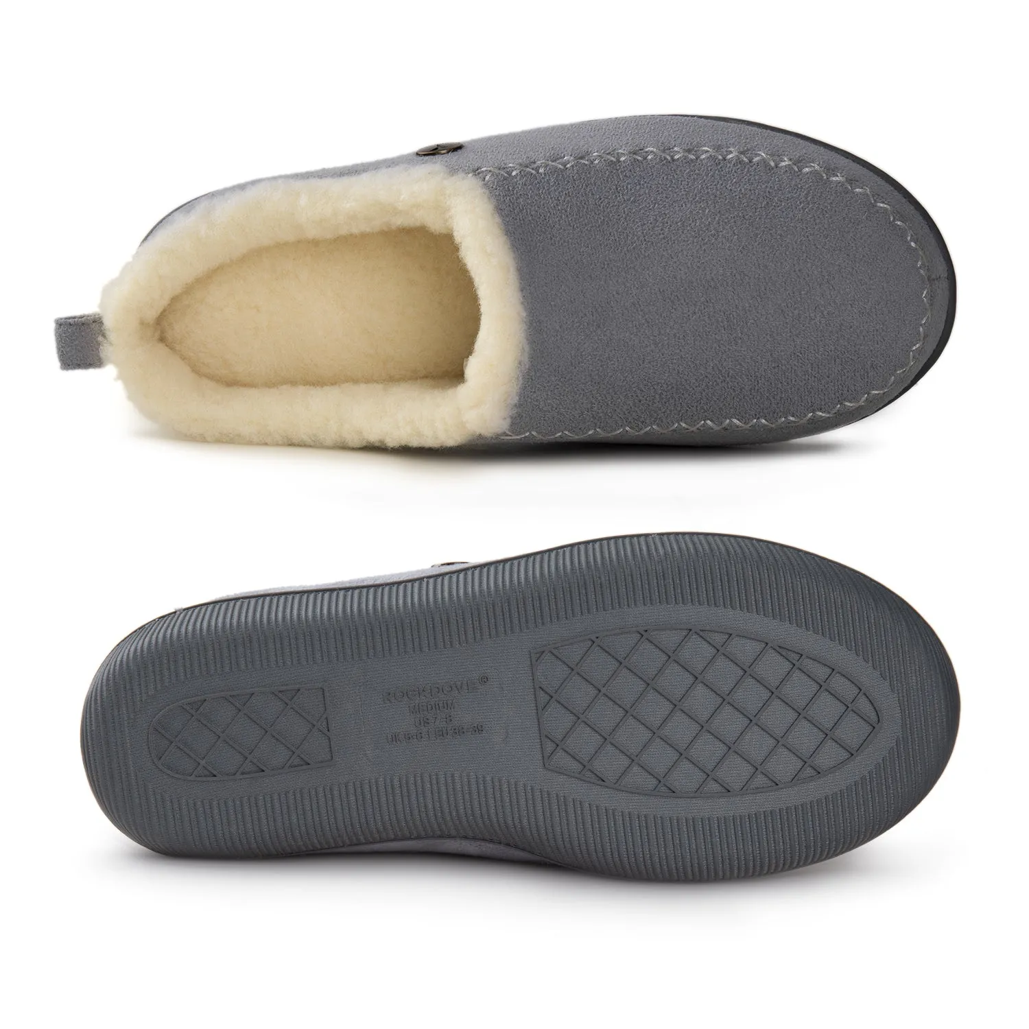 RockDove Women's Dakota Faux Shearling Lined Slip-On