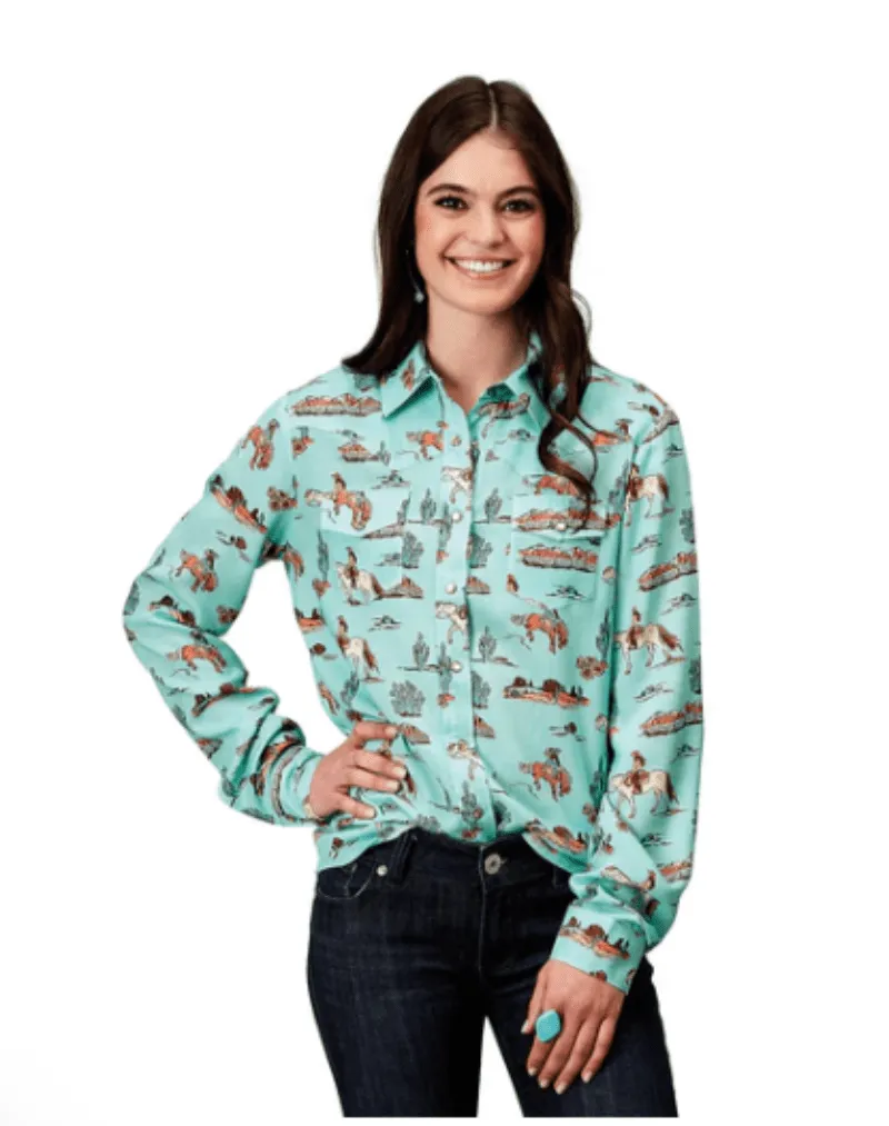 Roper Shirt Womens Five Star Collection