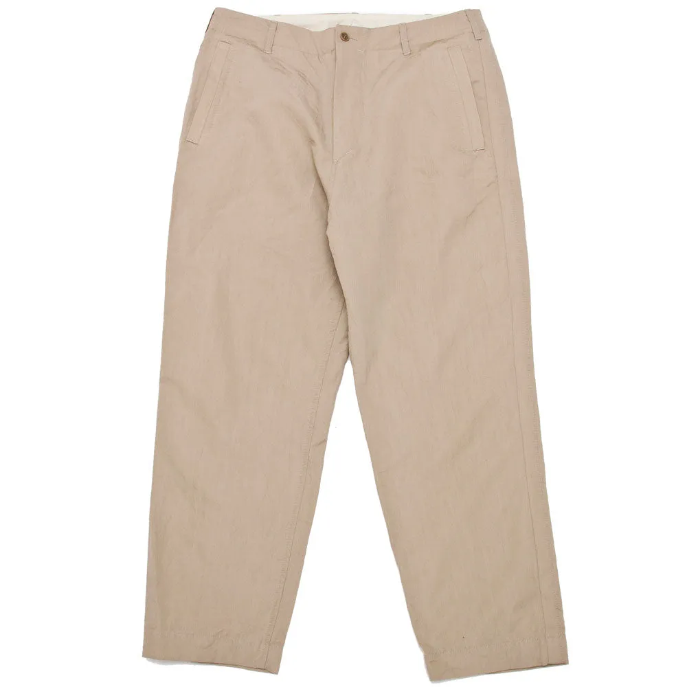 Sage de Cret 9/10 Length Peg Top Pants Beige