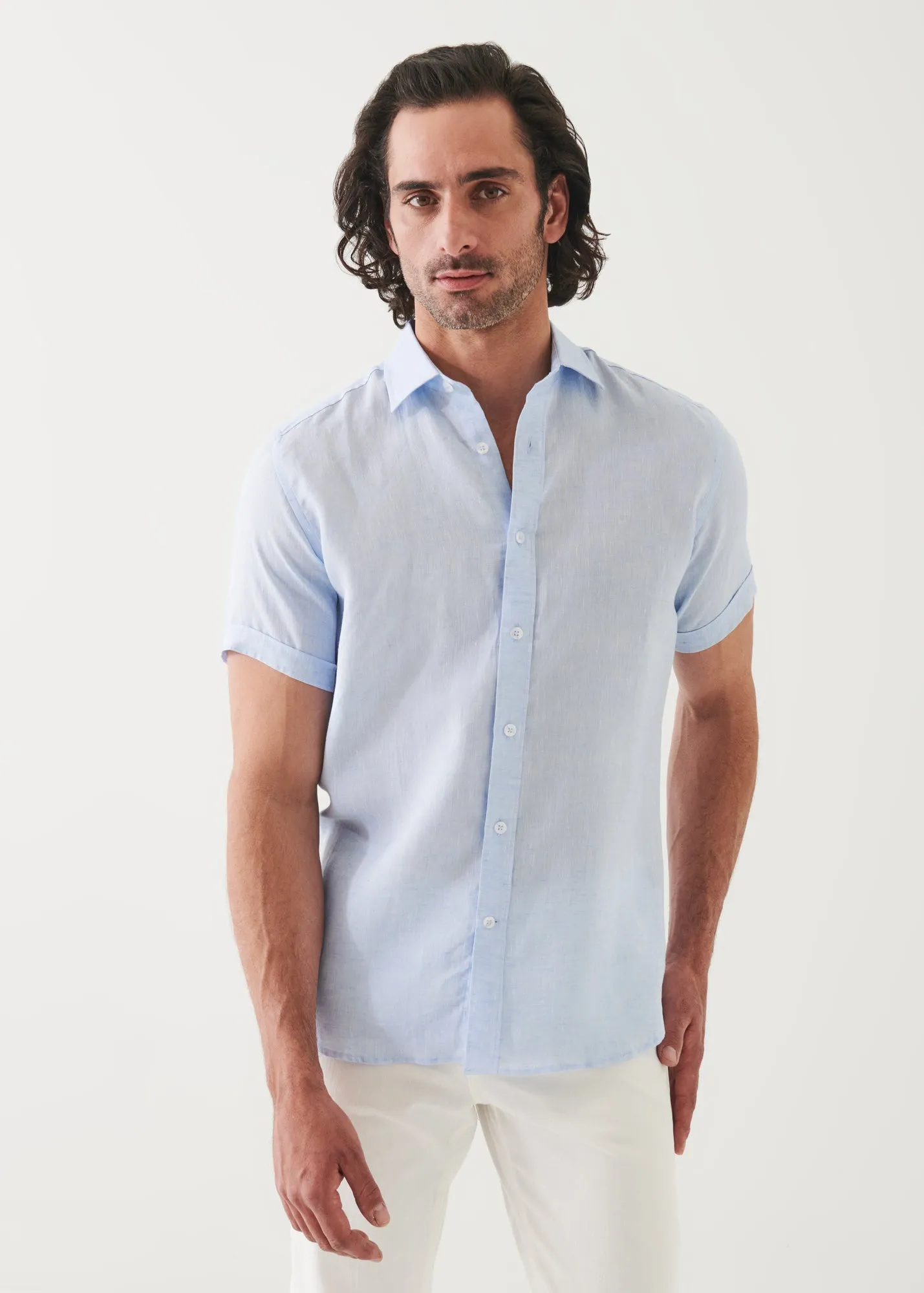 SHORT SLEEVE LINEN SHIRT