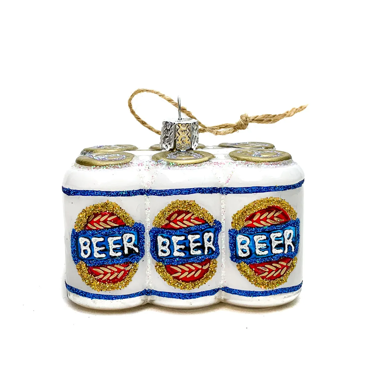 Six Pack of Beer Ornament